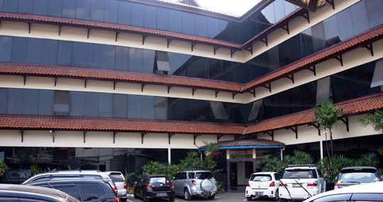 Gedung Raudha dilihat dari dalam