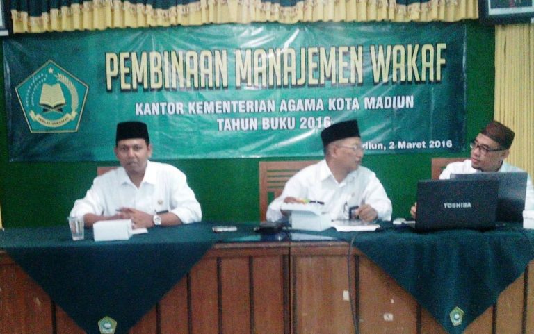 Kegiatan Pembinaan Wakaf di Madiun