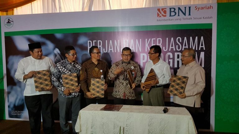 BNI Syariah Luncurkan Wakaf Hasanah Bekerja Sama dengan Empat Nazhir