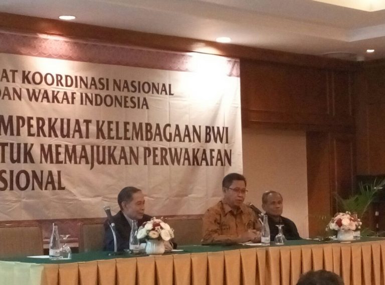 Plt Dirjen Bimas Islam Buka Rakornas BWI
