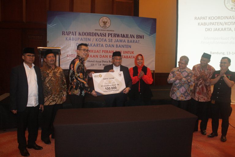 BWI Gandeng MNC securitas Kembangkan wakaf Saham