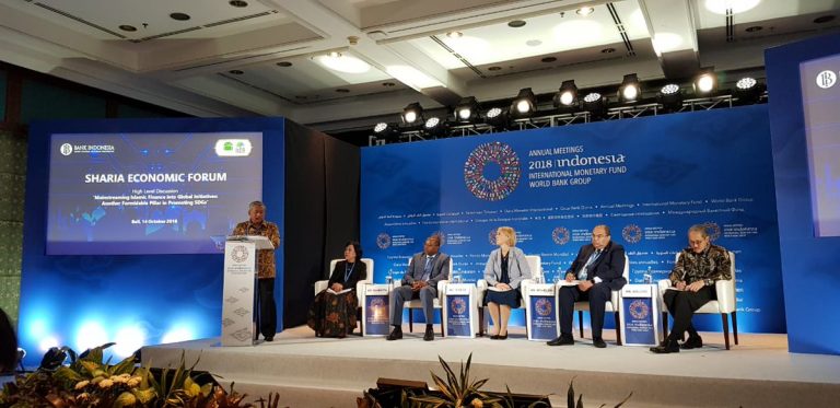 Waqf Linked Sukuk (WLS) dan Waqf Core Principles (WCP) resmi diluncurkan hari ini (14/10/2018) di ajang Annual Meeting IMF-World Bank di Bali.