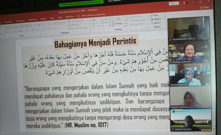 FGD - Indeks Wakaf Nasional - Kerangka Konseptual