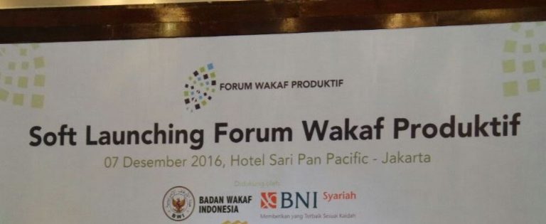 forum wakaf produktif