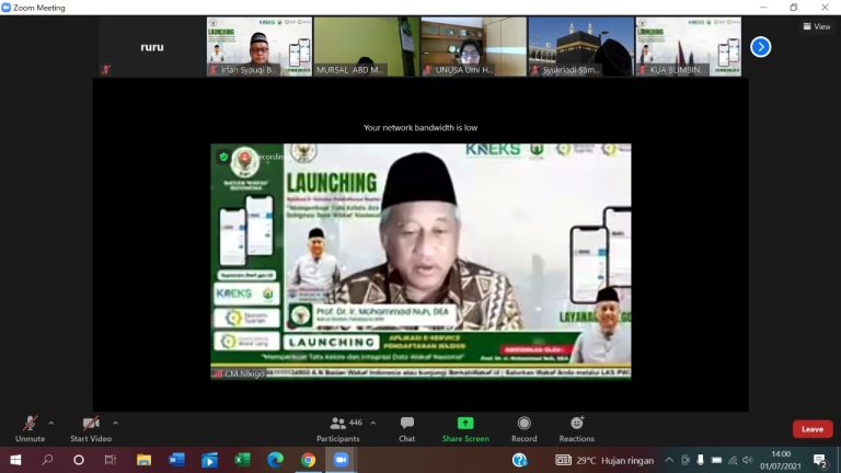 BWI Perkenalkan Aplikasi e-Services Pendaftaran Nazhir Online