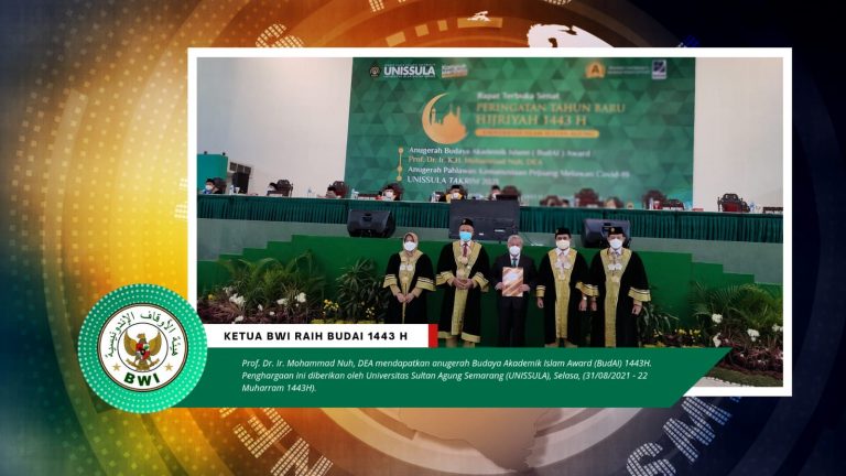 Ketua BWI Raih Anugerah Tokoh Peduli Pendidikan Kaum Dhuafa