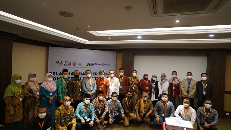 LSP BWI Gelar Pelatihan Kompetensi dan Sertifikasi Nazhir Batch -4 Dengan Tema Perencanaan Pengelolaan Harta Benda Wakaf