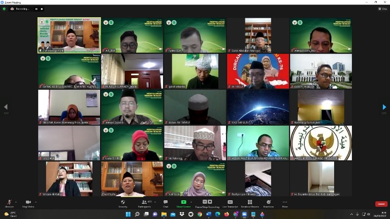 Materi Penyuluhan Hukum Wakaf Seri 3 2022