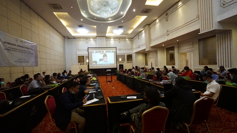 Tingkatkan Literasi Wakaf, BWI Gelar Workshop Jurnalis