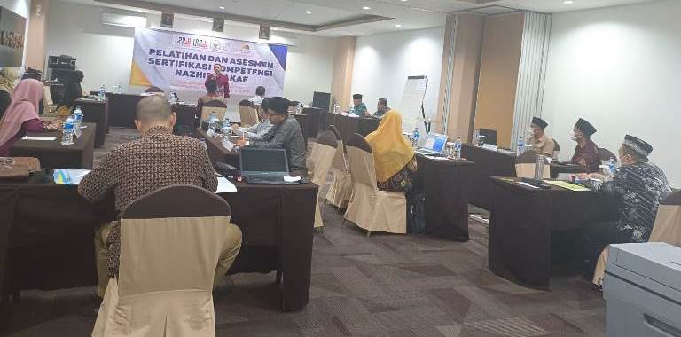 LSP BWI dan Bank Mega Syariah gelar Pelatihan dan Sertifikasi kompetensi Nazhir Pertama di Bengkulu