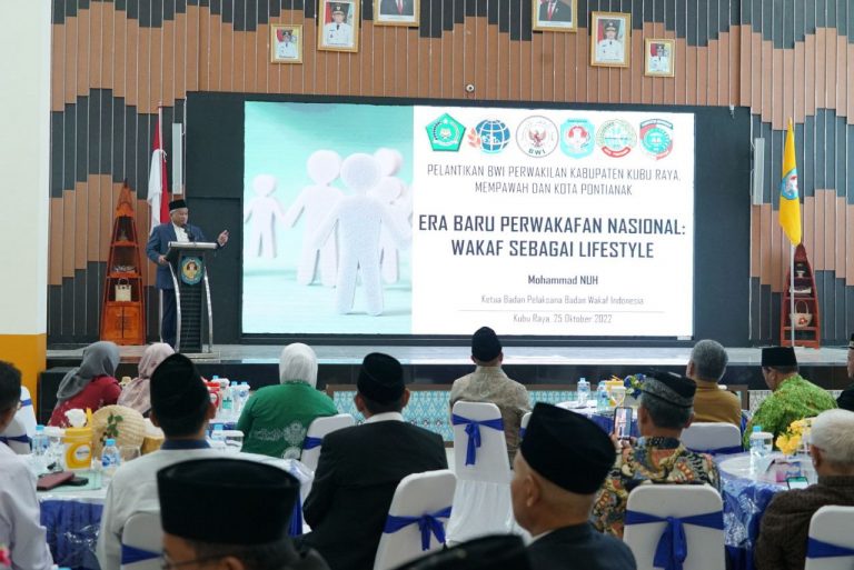 Materi Prof. Dr. Ir. Mohammad Nuh, DEA, Era Baru Perwakafan Nasional: Wakaf Sebagai Life Style
