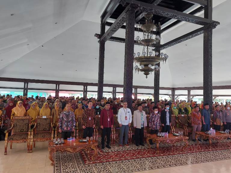 BWI Sampaikan Wakaf Bisa Bantu Turunkan Kemiskinan Saat Launching Lumajang Berwakaf