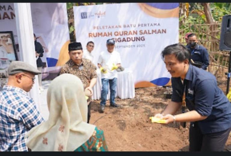 Masjid Salman ITB dan Wakaf Salman Bangun Rumah Quran untuk Mahasiswa