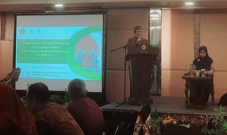 Kementrian Agama dan Kemen  PUPR Kolaborasi Sinkronisasi Data Tanah Wakaf