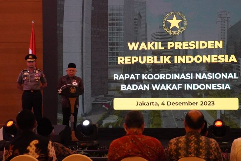 Buka Rakornas, Wapres Sampaikan Capain BWI di 2023