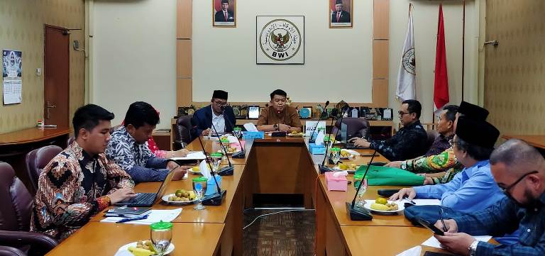 BWI Undang Perwakilan BWI Tangsel  untuk Dalami Permasalahan Pergantian Nazhir