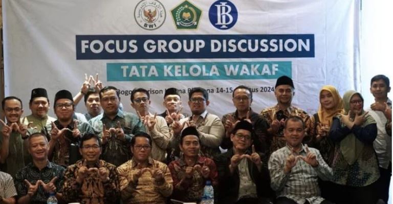 Kemenag, BWI, dan BI Gelar FGD Tata Kelola Wakaf melalui Digitalisasi