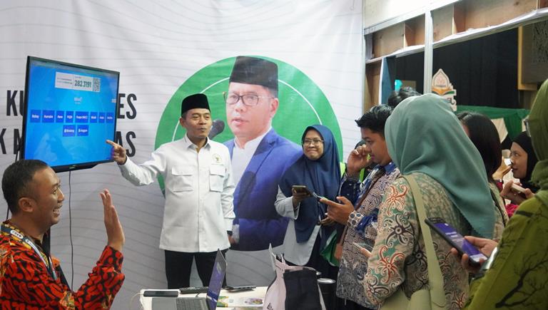 Ikut MTQN Expo 2024 Kaltim, BWI Berikan Edukasi Wakaf Melalui Kuis