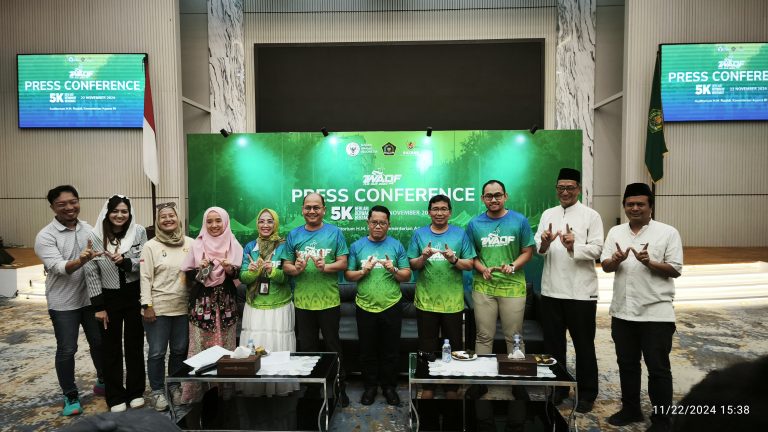 Tingkatkan Kesadaran Berwakaf Masyarakat, BWI, Kemenag, Dan BAZNAS Gelar Waqf Run 2024