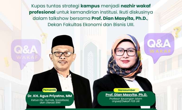 Materi Talkshow Tanya Jawab Wakaf Seri 5 2025
