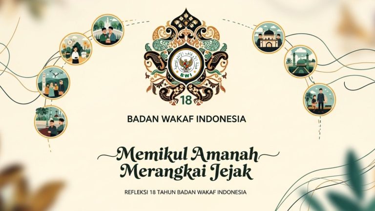 Memikul Amanah Merangkai Jejak Refleksi 18 Tahun Badan Wakaf Indonesia