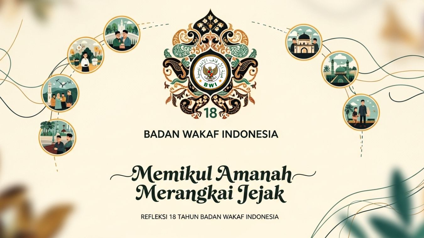 Memikul Amanah Merangkai Jejak Refleksi 18 Tahun Badan Wakaf Indonesia