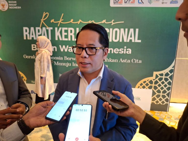 Gelar Rakernas, BWI Dukung Visi Indonesia Emas lewat Akselerasi Wakaf Tunai dan Produktif