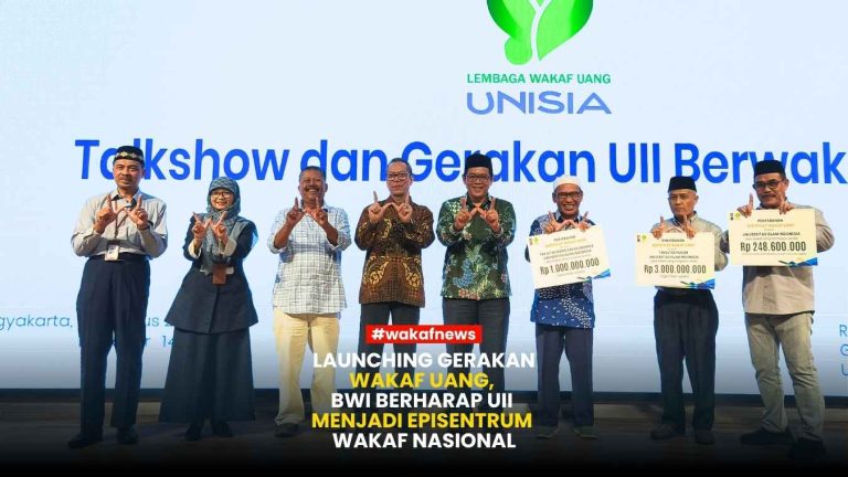 Launching Gerakan Wakaf Uang, BWI Berharap UII Menjadi Episentrum Wakaf Nasional