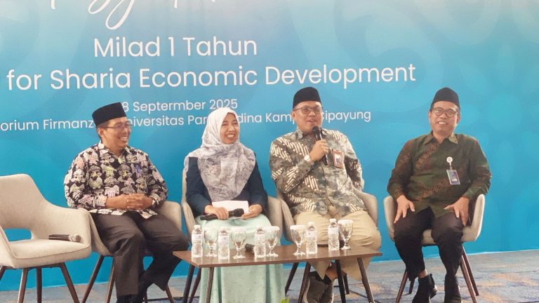 Gelar Milad, Ketua CSED INDEF Sebut Wakaf Bisa Gerakkan Sektor Riil