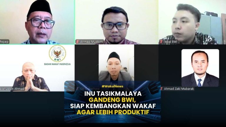 INU Tasikmalaya Gandeng BWI, Siap Kembangkan Wakaf Agar Lebih Produktif