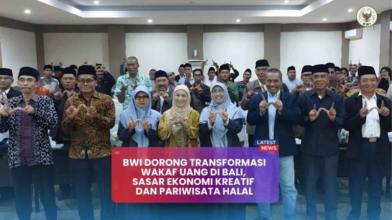 BWI Dorong Transformasi Wakaf Uang di Bali, Sasar Ekonomi Kreatif dan Pariwisata Halal
