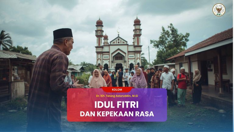 IDUL FITRI dan Kepekaan Rasa