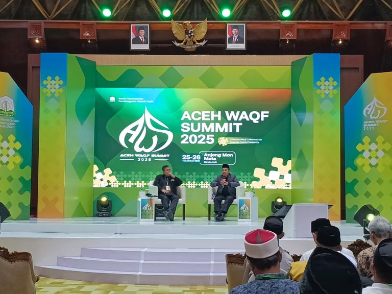 Ketua Divisi TKK BWI Ungkap GIB untuk Transformasi Wakaf Melalui Peta Jalan Wakaf di Aceh Waqf Summit 2025